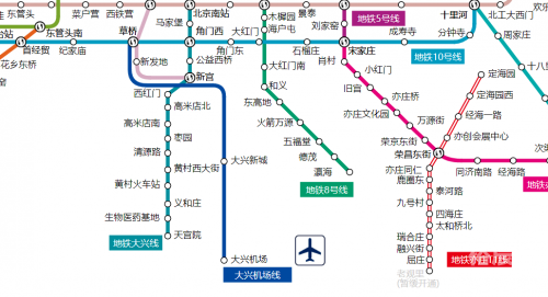 北京城铁线路地图北京城铁，城市发展的新篇章-第1张图片