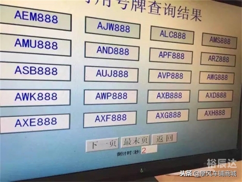 汽车号牌吉凶查询-第1张图片