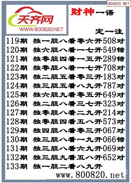 3D福彩总汇字谜大全-第2张图片