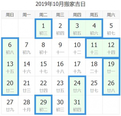 8月最好的黄道吉日搬家探寻8月最佳黄道吉日-第1张图片