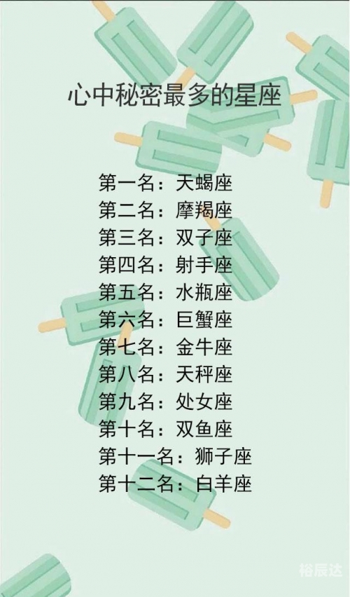 12星座谁最丑十二星座谁最丑-第3张图片