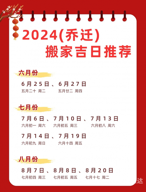 2020年最佳的入宅吉日一览表2020年最佳入宅吉日一览表-第2张图片