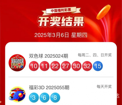 双色球 开奖号码双色球开奖号码揭晓