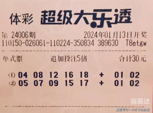 体彩大乐透开奖结果 开奖号码体彩大乐透开奖结果揭晓