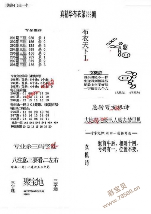 福彩3地谜语合集图福彩3地谜语合集-第2张图片