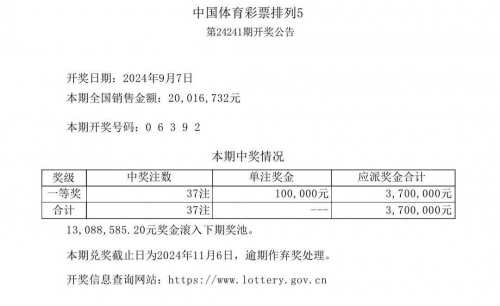 大了透开奖开奖结果大了透开奖结果-第1张图片