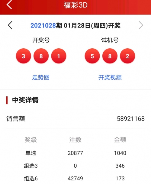 三d开奖号码开奖结果三D开奖号码开奖结果揭晓-第1张图片