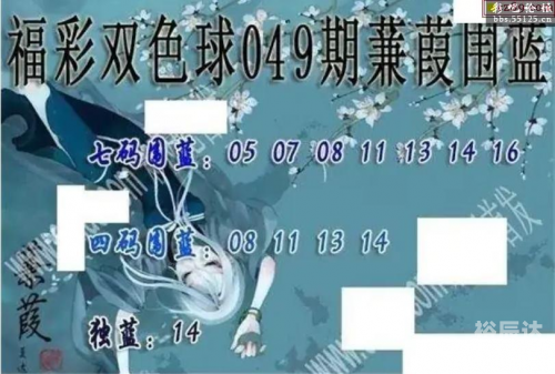 双色球图谜字谜汇总-第2张图片