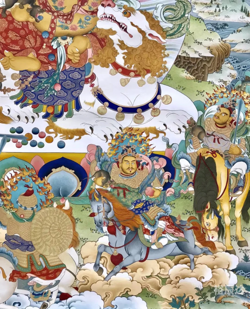 八马骏图八马骏图，中华文化的瑰宝