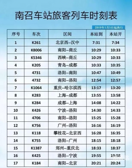 邢台站列车时刻表最新1528号邢台站列车时刻表