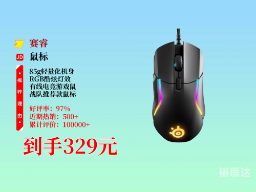 赛睿鼠标，科技与舒适的无界体验-第3张图片