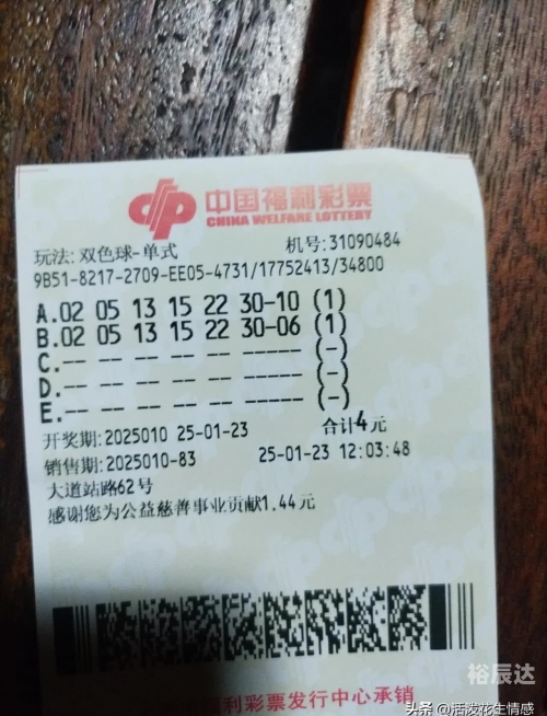 双色球精选一注6十1，幸运的启示-第2张图片