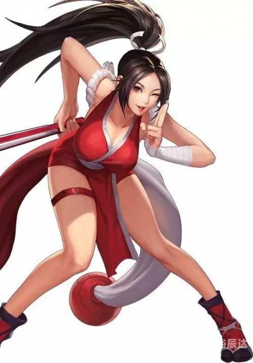 拳皇漫画中的不知火舞，魅力与技巧
