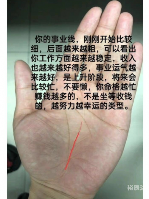 手相没有事业线解析-第1张图片