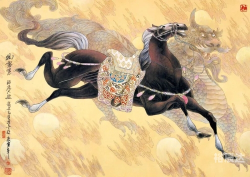 八马骏图图片大全八马骏图，中华文化的瑰宝-第2张图片