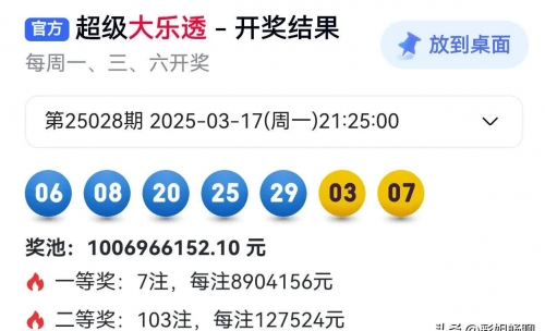 大乐透开彩结果揭晓-第2张图片