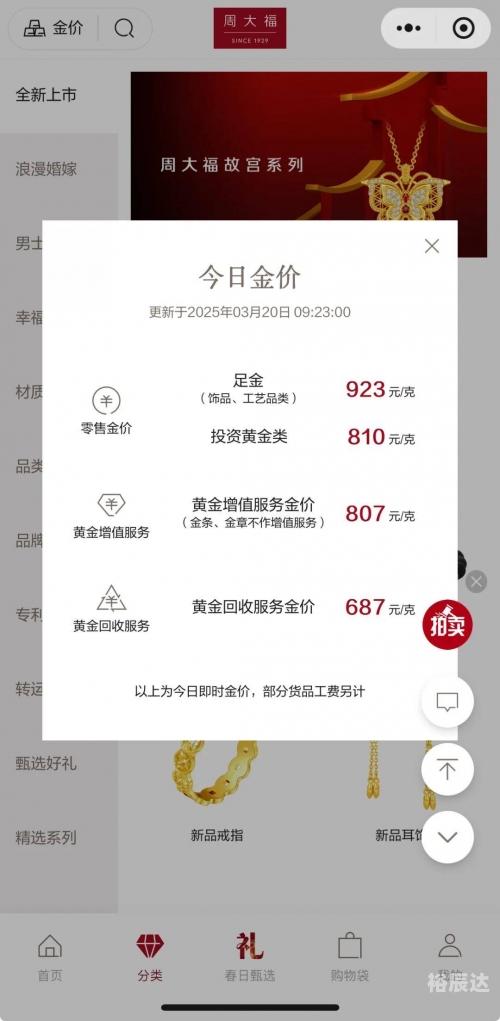 六福今日金价六福今日金价分析-第3张图片