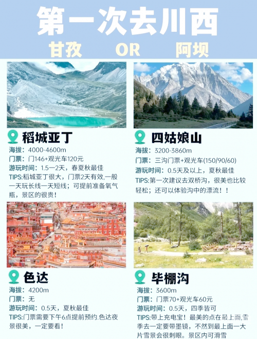 甘孜旅游攻略