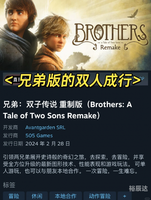 兄弟双子传说重制版兄弟，双子传说-第2张图片