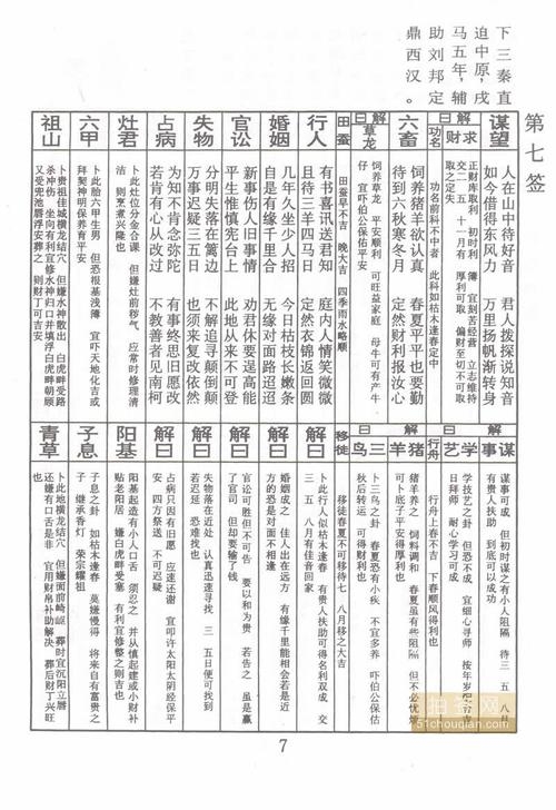 玄武山灵签1一51签解签图大全玄武山灵签1-51签解签图大全-第2张图片