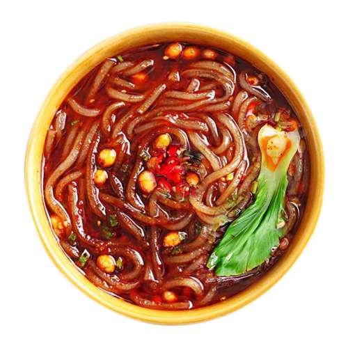 胡辣汤和酸辣粉的区别老外用胡辣汤酸辣粉泡月饼-第2张图片