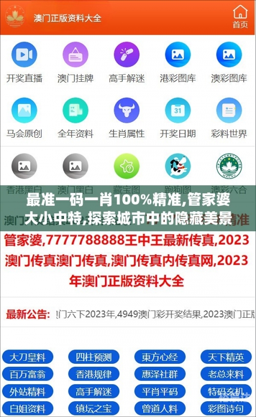 一码一肖 中特一码一肖，中特之谜