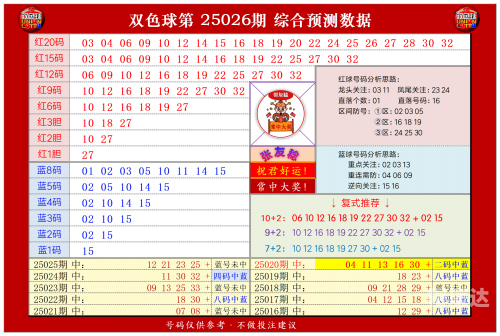 双色球历史号码查询双色球历史号码查询