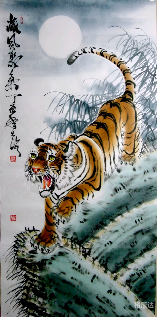 虎图片，威猛与力量的象征-第2张图片