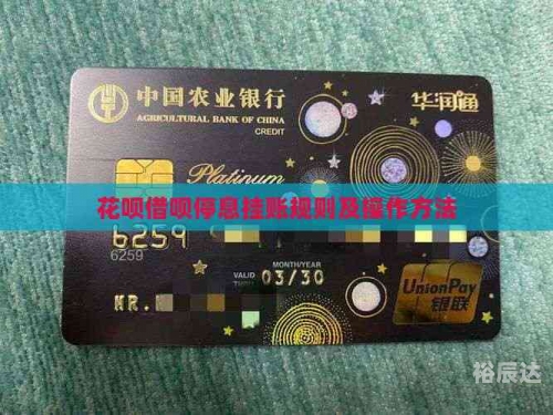 花呗停息挂账自己怎么去申请停息挂账自己如何申请-第2张图片