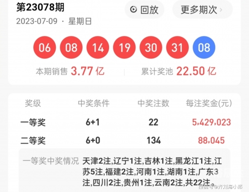 2023034期双色球开奖结果2023034期双色球开奖结果揭晓