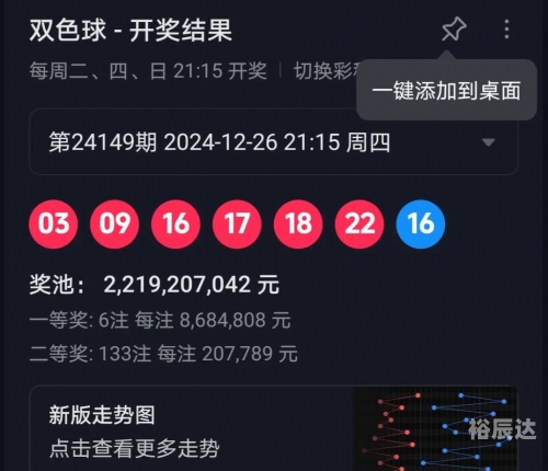 双色球开奖结果41，揭晓的幸运时刻-第2张图片