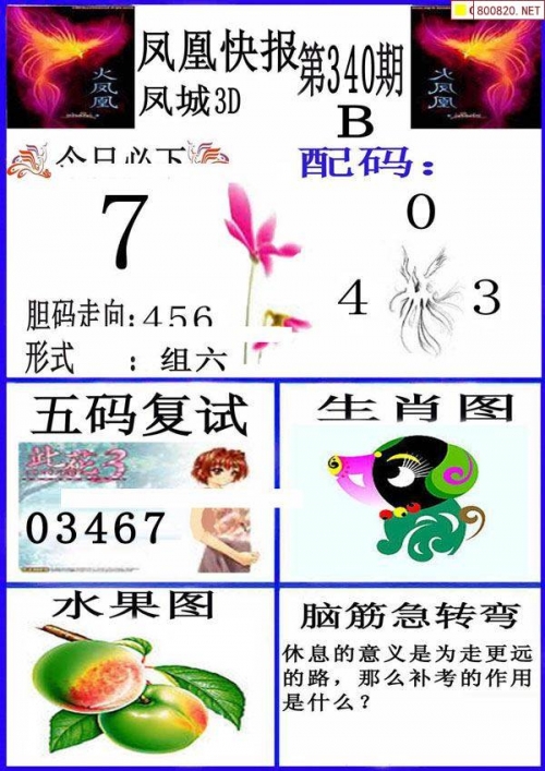 牛彩网福彩3D图谜九-第2张图片