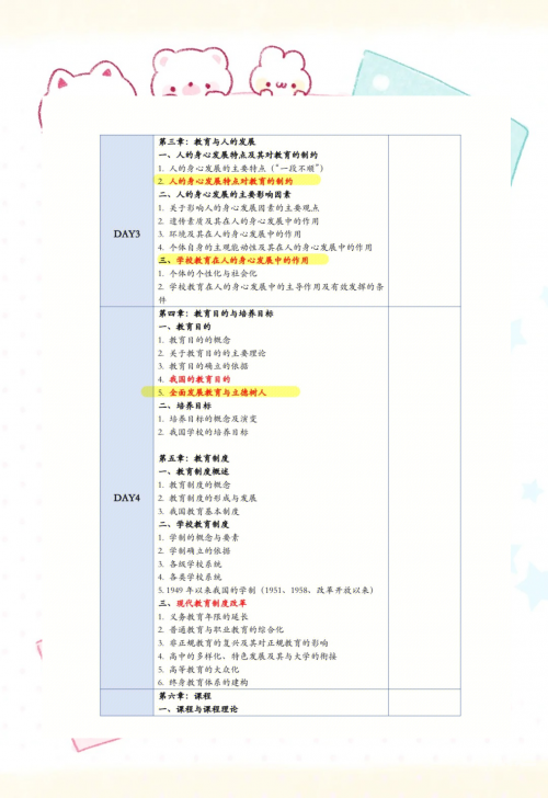 2014考研复习计划
