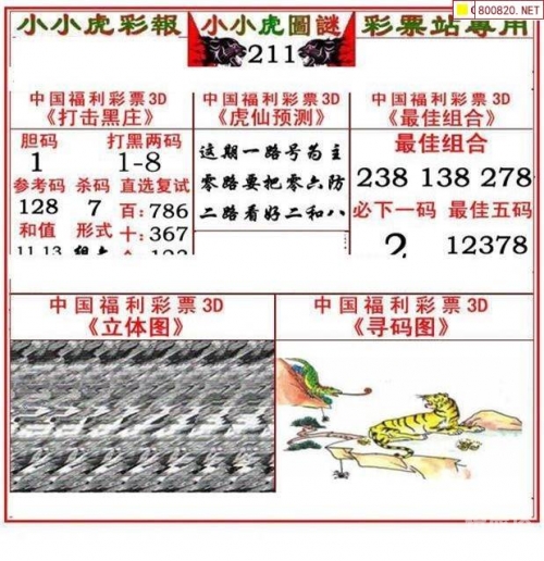 福彩3D字谜图谜总汇大全120期玩法介绍汇总福彩3D字谜图谜总汇大全120期-第3张图片