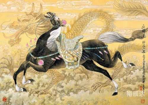 八马骏图图片大全八马骏图，中华文化的瑰宝