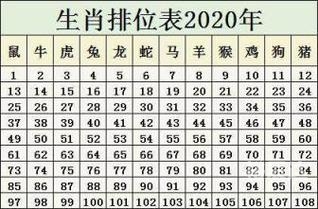 2024生肖排码表图彩图2024生肖排码表图详解-第3张图片