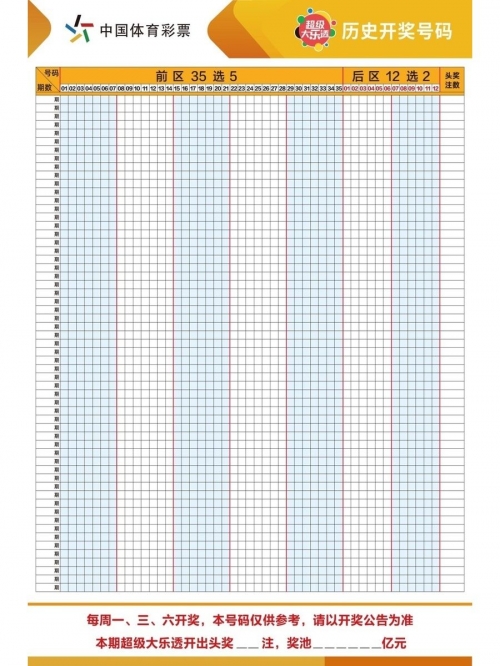 体彩的超级大乐透每周几开奖大乐透每周开奖时间及相关内容-第1张图片