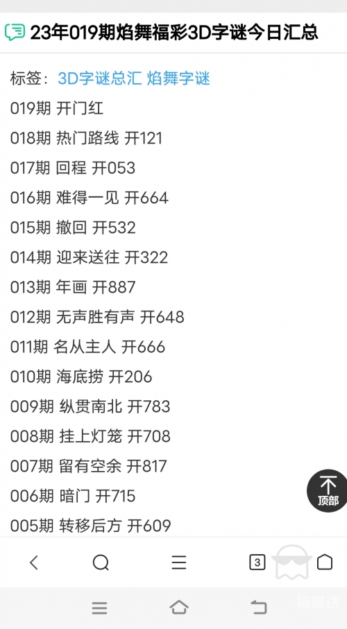 最新福彩3d字谜最新福彩3D字谜揭秘-第2张图片