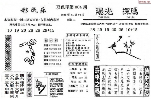 天下彩，彩图文揭秘
