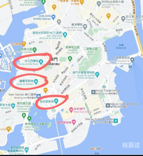 澳门3D地图
