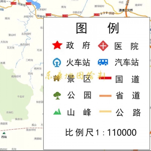 忻州地图忻州地图概览-第2张图片