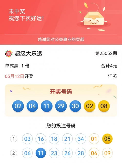 大乐透今日开奖结果揭晓